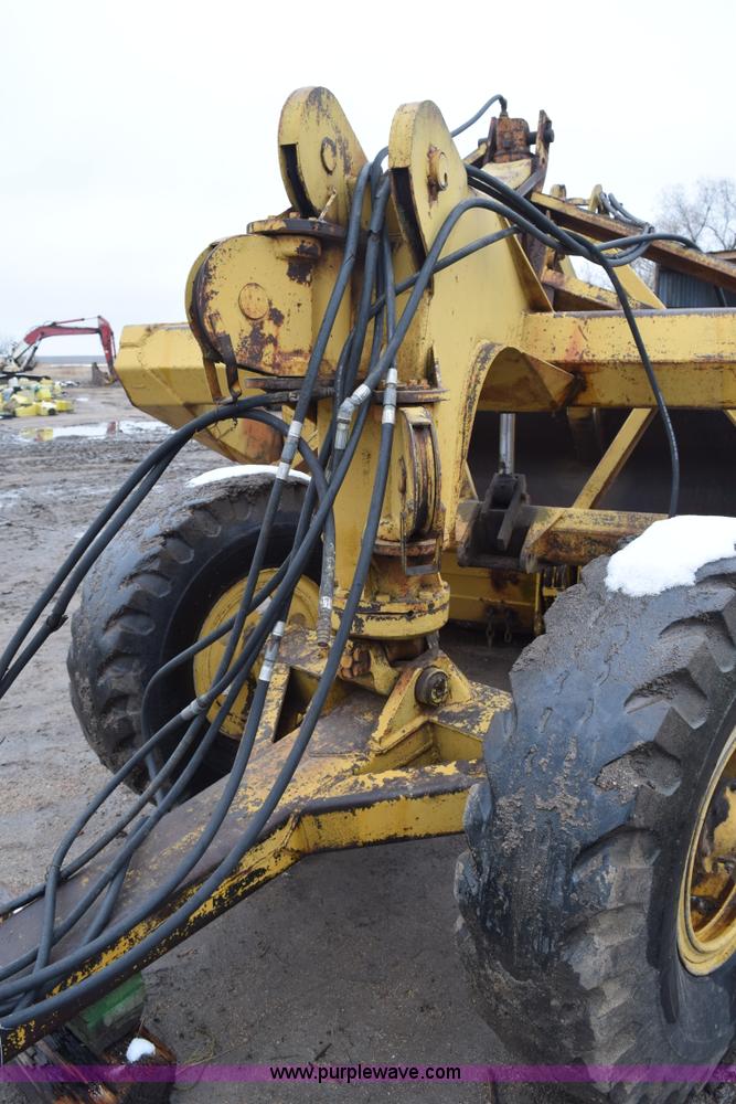 image for item K2758 Pull behind scraper pan