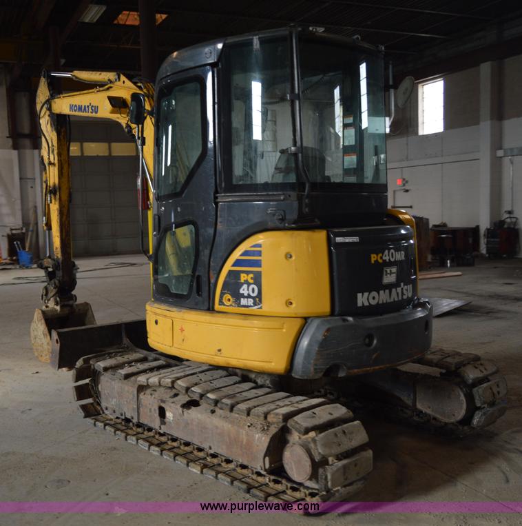 image for item Z9002 2008 Komatsu PC40MR compact excavator