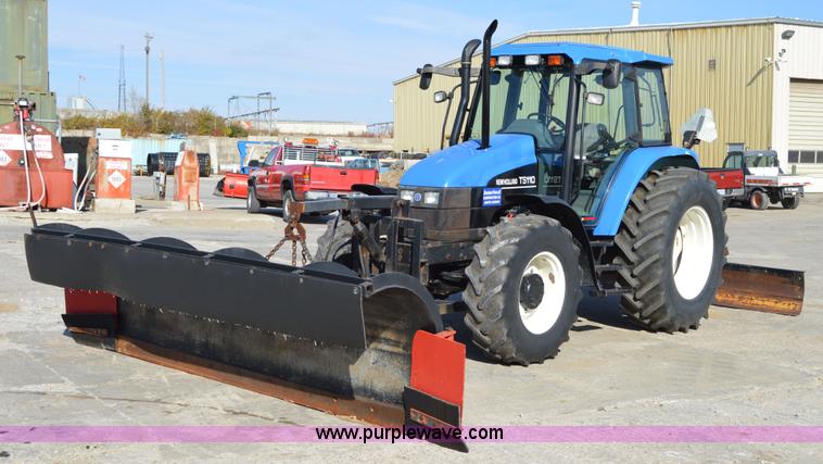 image for item Z9011 New Holland TS110 tractor