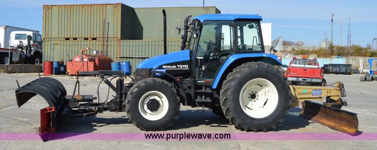 image for item Z9011 New Holland TS110 tractor