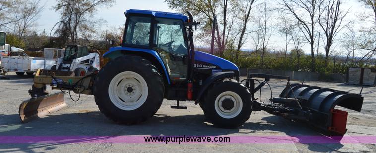 image for item Z9011 New Holland TS110 tractor
