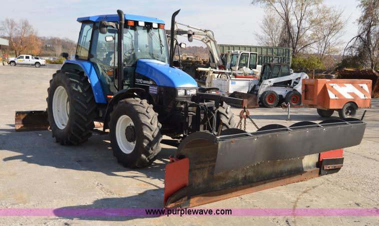 image for item Z9011 New Holland TS110 tractor