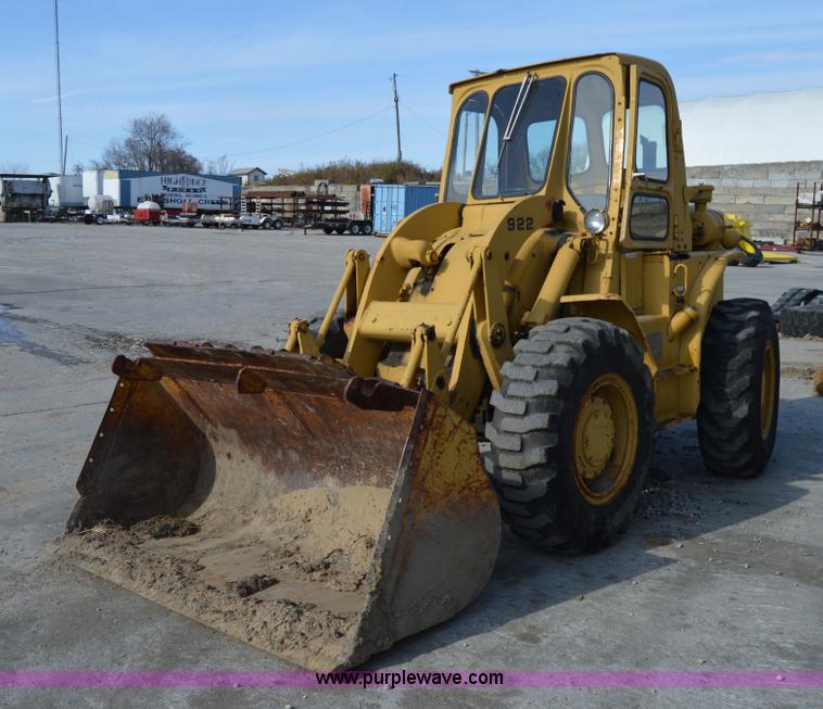 image for item Z9012 Caterpillar 922 wheel loader