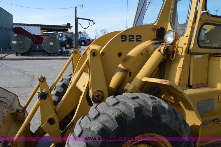 image for item Z9012 Caterpillar 922 wheel loader