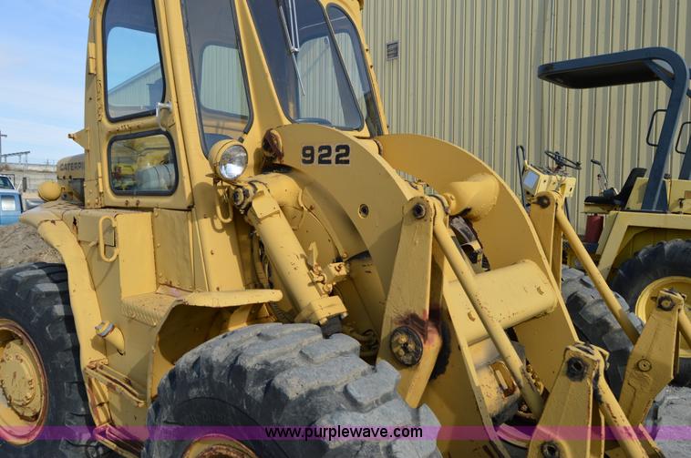 image for item Z9012 Caterpillar 922 wheel loader