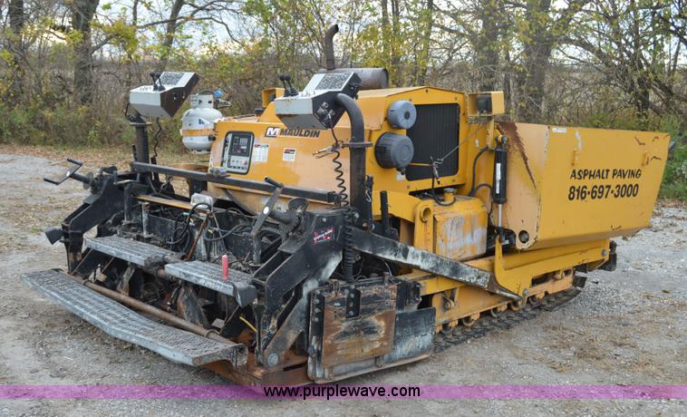image for item Z9078 2004 Mauldin 1750C paving machine