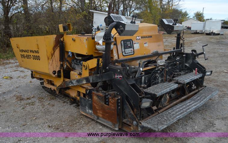 image for item Z9078 2004 Mauldin 1750C paving machine