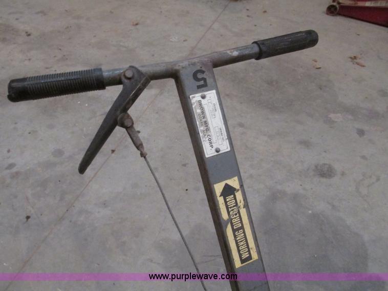 image for item AV9233 Brown F702 Trench Master mini trencher