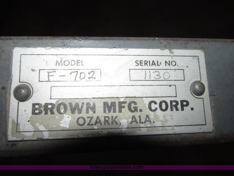 image for item AV9233 Brown F702 Trench Master mini trencher