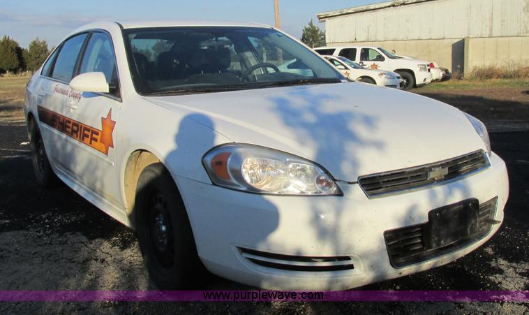 image for item AW9811 2011 Chevrolet Impala Police