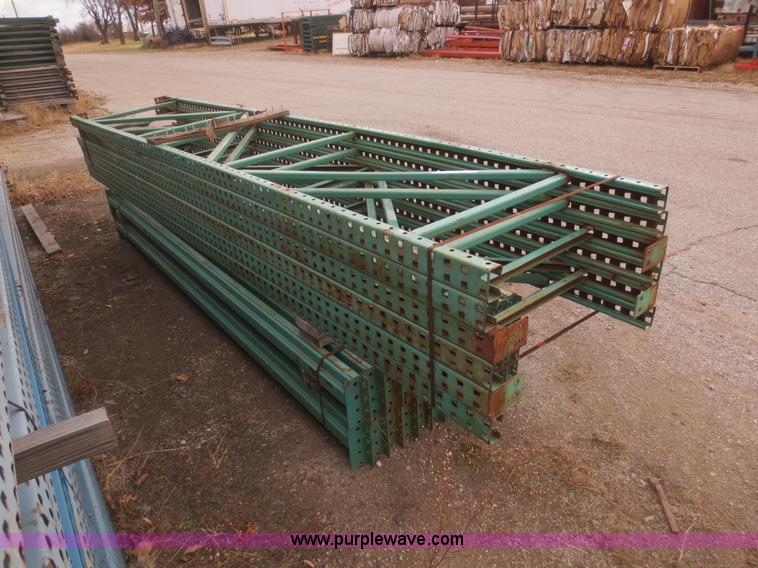image for item AZ9131 (5) sections of pallet racking