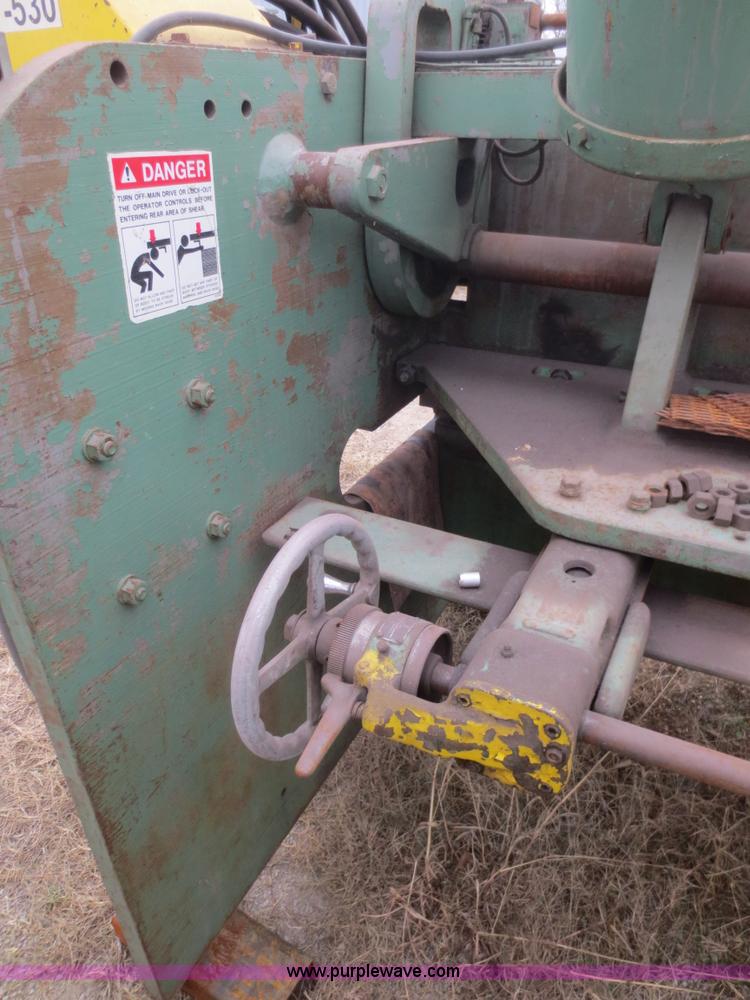 image for item D1292 Cincinnati 1806 mechanical sheer