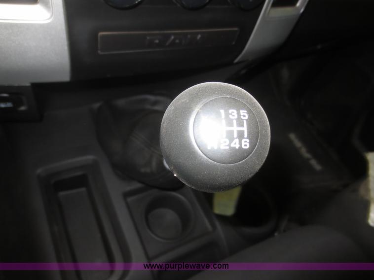 image for item D2240 2010 Dodge Ram 2500 HD Crew Cab flatbed pickup truck