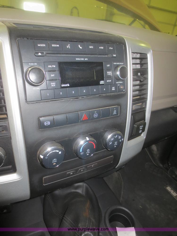 image for item D2240 2010 Dodge Ram 2500 HD Crew Cab flatbed pickup truck