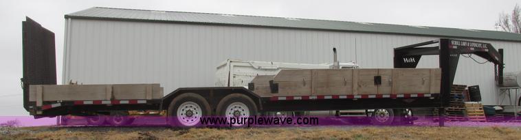 image for item G9863 2012 H&H gooseneck trailer