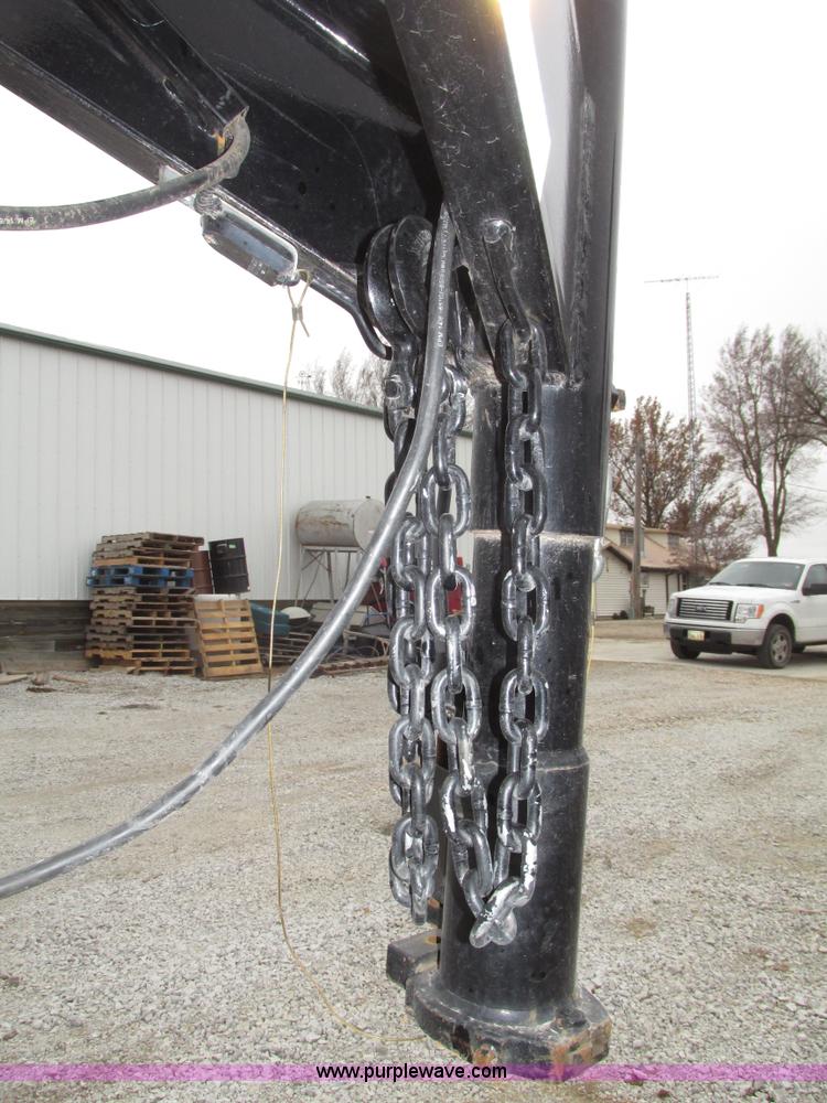 image for item G9863 2012 H&H gooseneck trailer