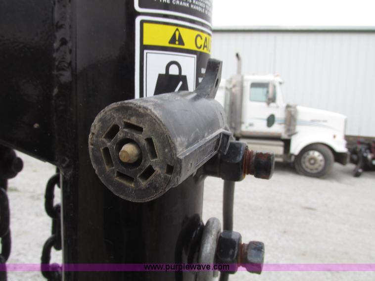 image for item G9863 2012 H&H gooseneck trailer