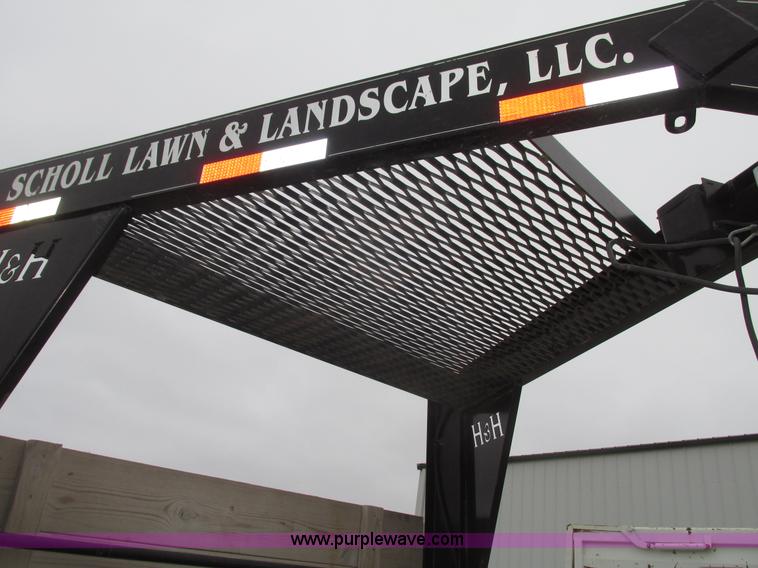 image for item G9863 2012 H&H gooseneck trailer