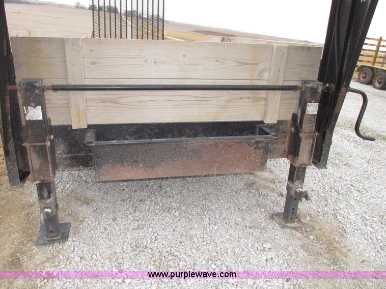 image for item G9863 2012 H&H gooseneck trailer