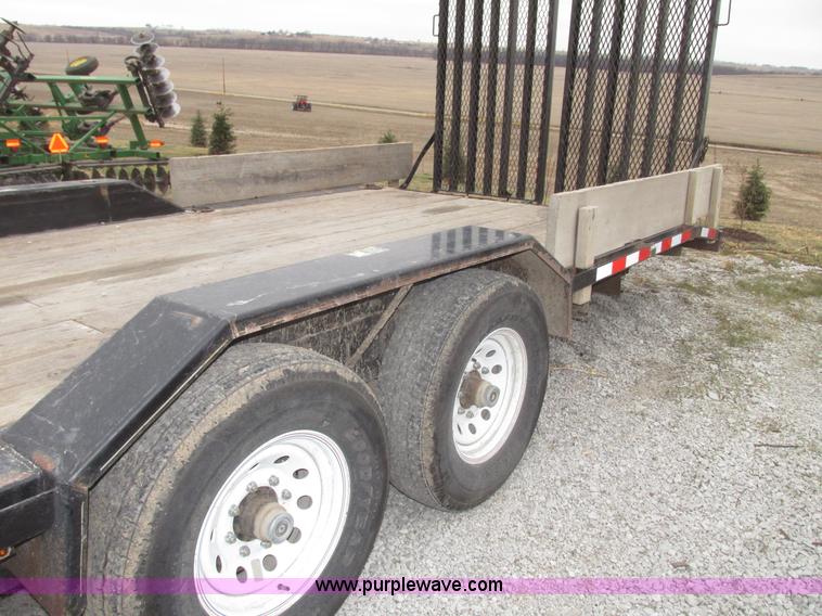 image for item G9863 2012 H&H gooseneck trailer