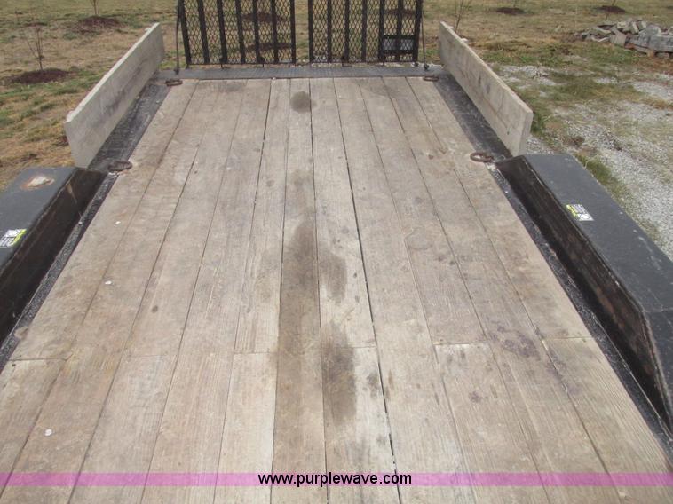 image for item G9863 2012 H&H gooseneck trailer