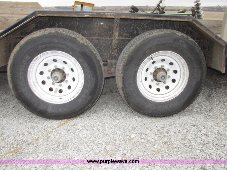 image for item G9863 2012 H&H gooseneck trailer