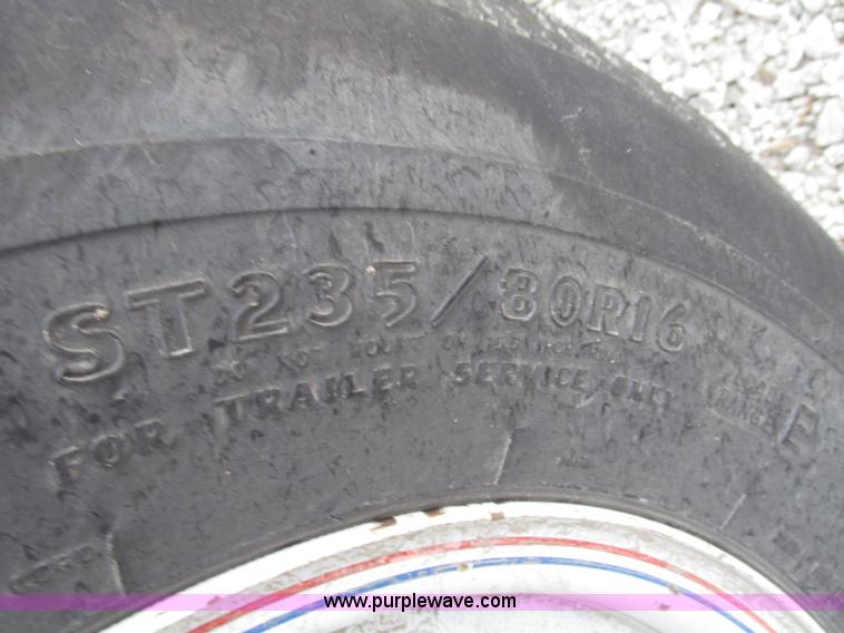 image for item G9863 2012 H&H gooseneck trailer