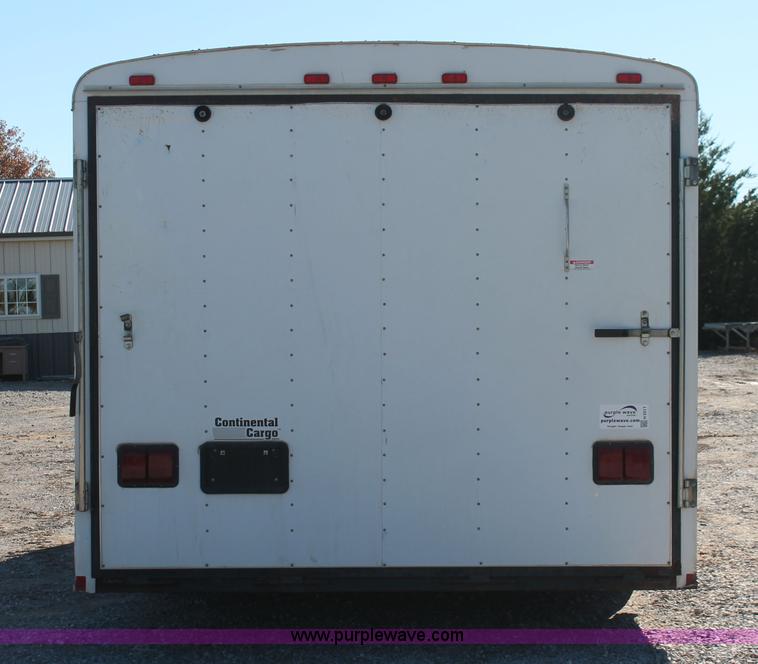 image for item H5511 2000 Continental enclosed cargo trailer