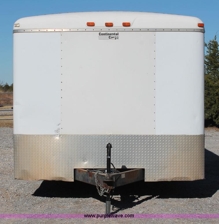 image for item H5511 2000 Continental enclosed cargo trailer