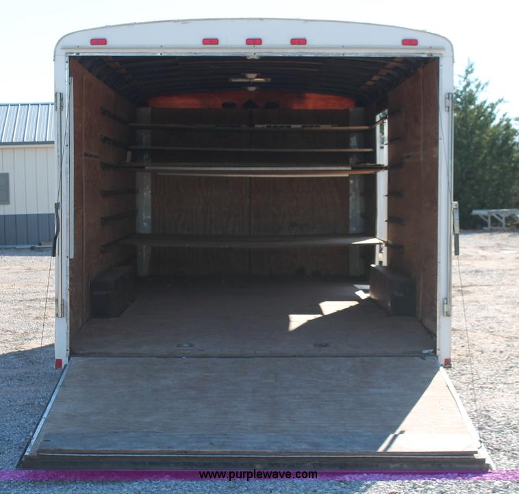 image for item H5511 2000 Continental enclosed cargo trailer