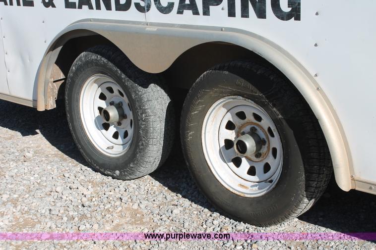 image for item H5511 2000 Continental enclosed cargo trailer