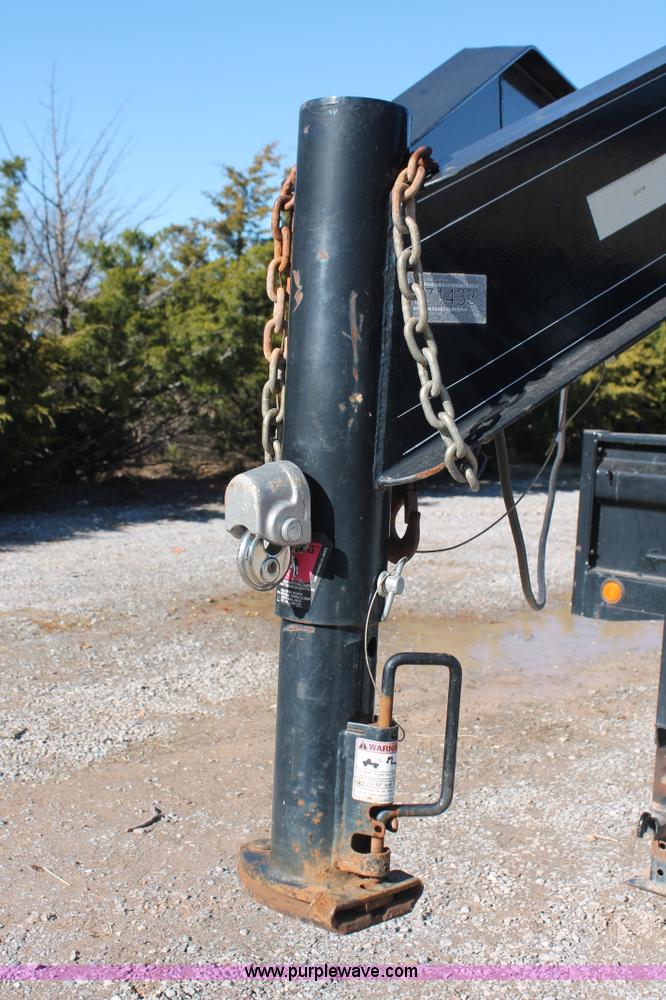 image for item H5512 2010 Load Trail tandem axle gooseneck dump trailer