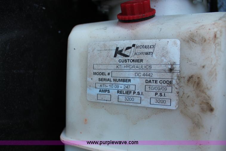 image for item H5512 2010 Load Trail tandem axle gooseneck dump trailer