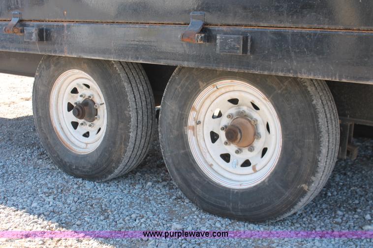 image for item H5512 2010 Load Trail tandem axle gooseneck dump trailer