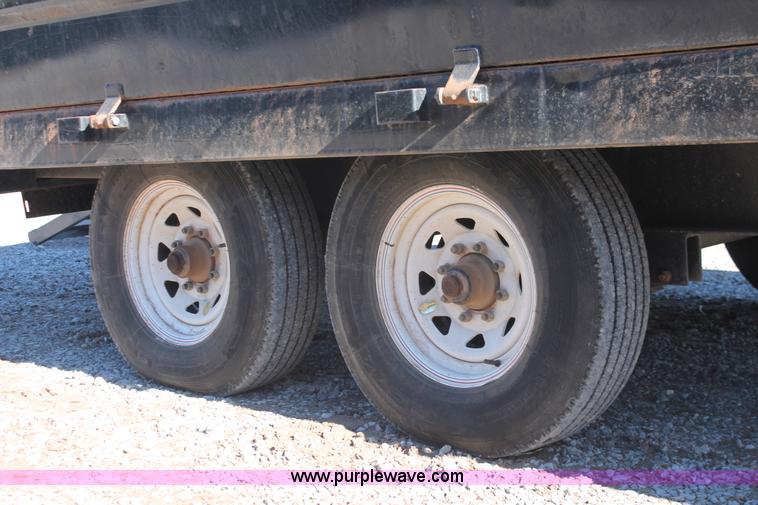 image for item H5512 2010 Load Trail tandem axle gooseneck dump trailer