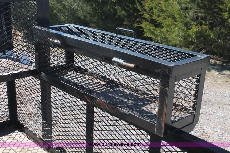 image for item H5516 2010 Horsecreek tandem axle flatbed utility trailer