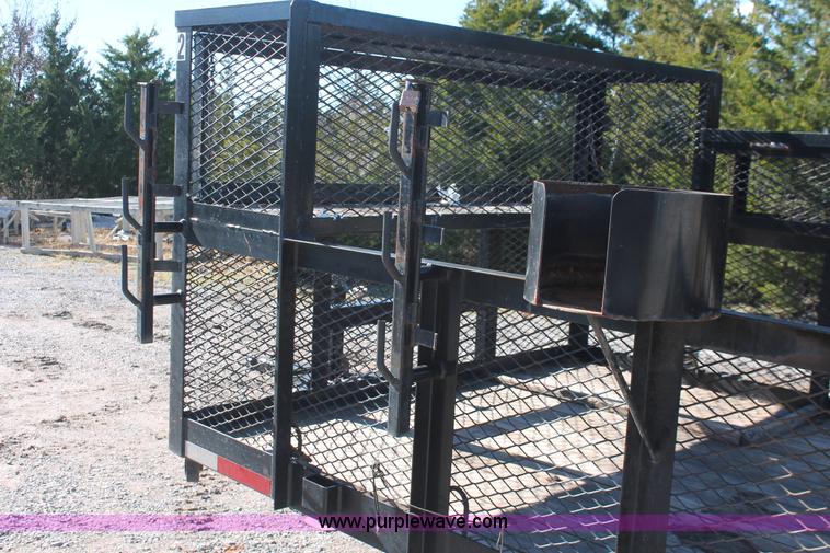 image for item H5516 2010 Horsecreek tandem axle flatbed utility trailer