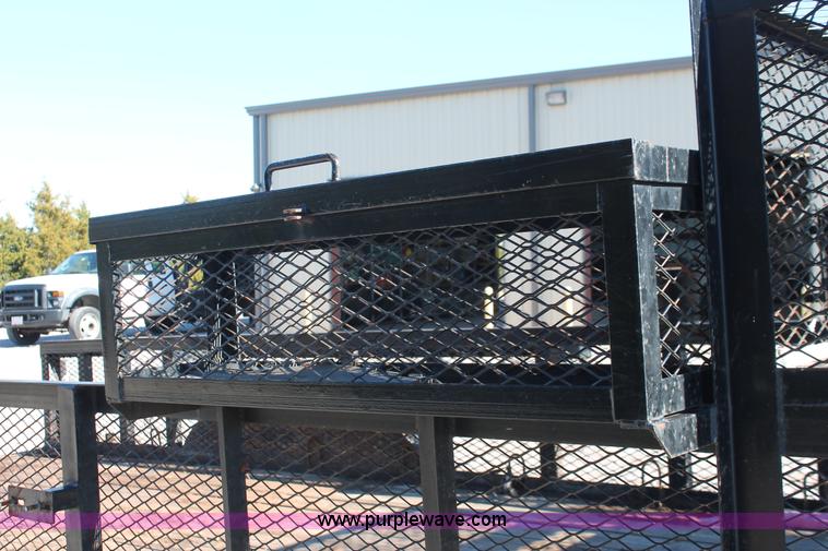 image for item H5516 2010 Horsecreek tandem axle flatbed utility trailer