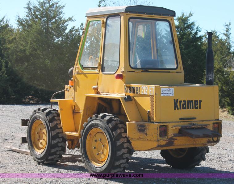 image for item H5519 1990 Kramer 212ET wheel loader