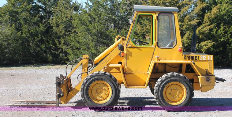 image for item H5519 1990 Kramer 212ET wheel loader