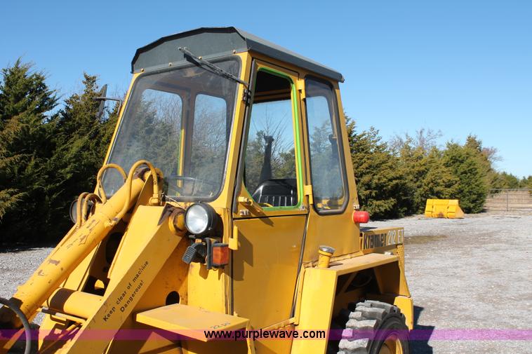 image for item H5519 1990 Kramer 212ET wheel loader