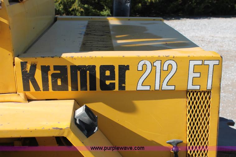 image for item H5519 1990 Kramer 212ET wheel loader