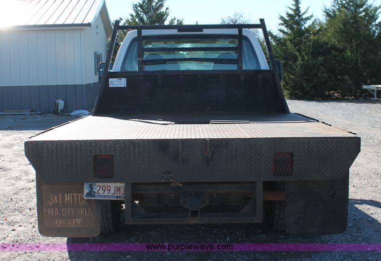 image for item H5520 2008 Ford F450 Super Duty XL SuperCab flatbed truck