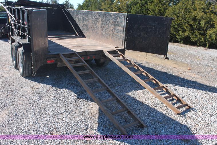 image for item H5521 2007 Horsecreek gooseneck dump trailer