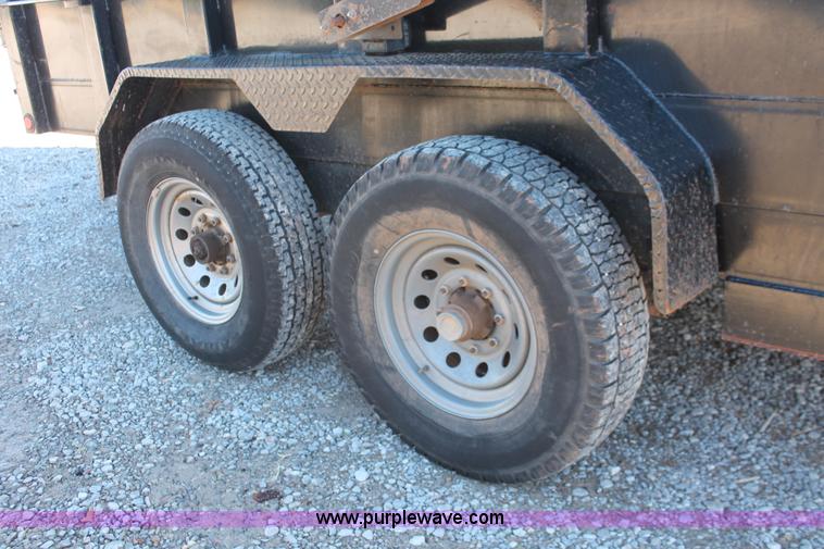 image for item H5521 2007 Horsecreek gooseneck dump trailer