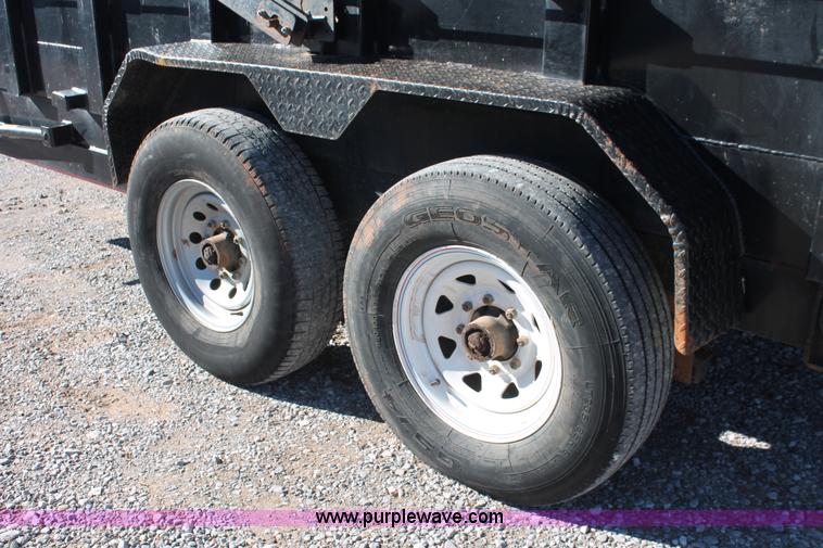 image for item H5521 2007 Horsecreek gooseneck dump trailer