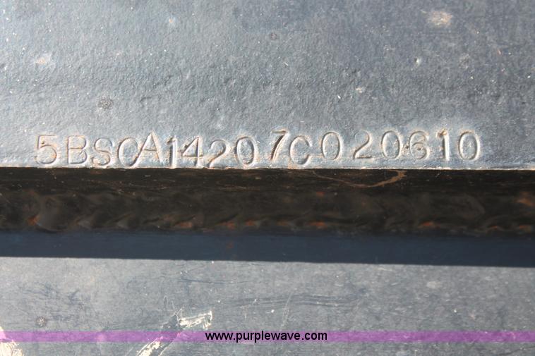 image for item H5521 2007 Horsecreek gooseneck dump trailer