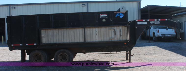 image for item H5522 2006 Diamond Fleetneck Workhorse gooseneck dump trailer