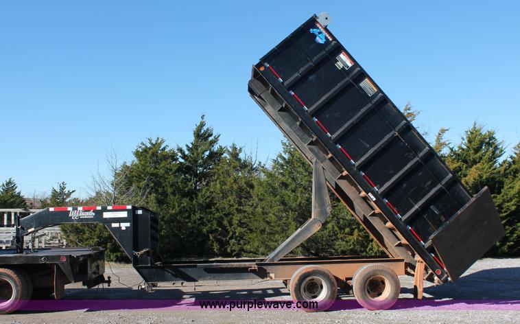 image for item H5522 2006 Diamond Fleetneck Workhorse gooseneck dump trailer