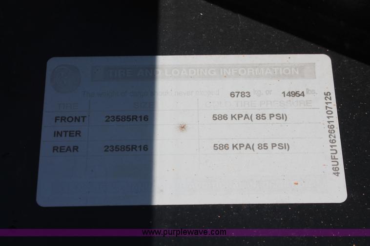 image for item H5522 2006 Diamond Fleetneck Workhorse gooseneck dump trailer